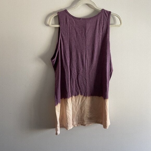 Torrid Wmn 2X Purple Dye Classic Fit Stay True To Who You Are Everyday Tank NWOT - Picture 9 of 9